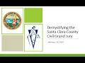 Demystifying the Santa Clara County Civil Grand Jury