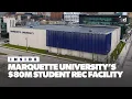 Inside MARQUETTE UNIVERSITY S 80 000 000 STUDENT REC FACILITY