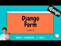 Week 10 Django Form - Part 4