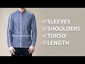 How Your Button Up Shirts Should Fit Button Down Fit Guide