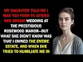 Download Lagu My daughter said I was too poor for her wedding—but she didn't know I owned the venue