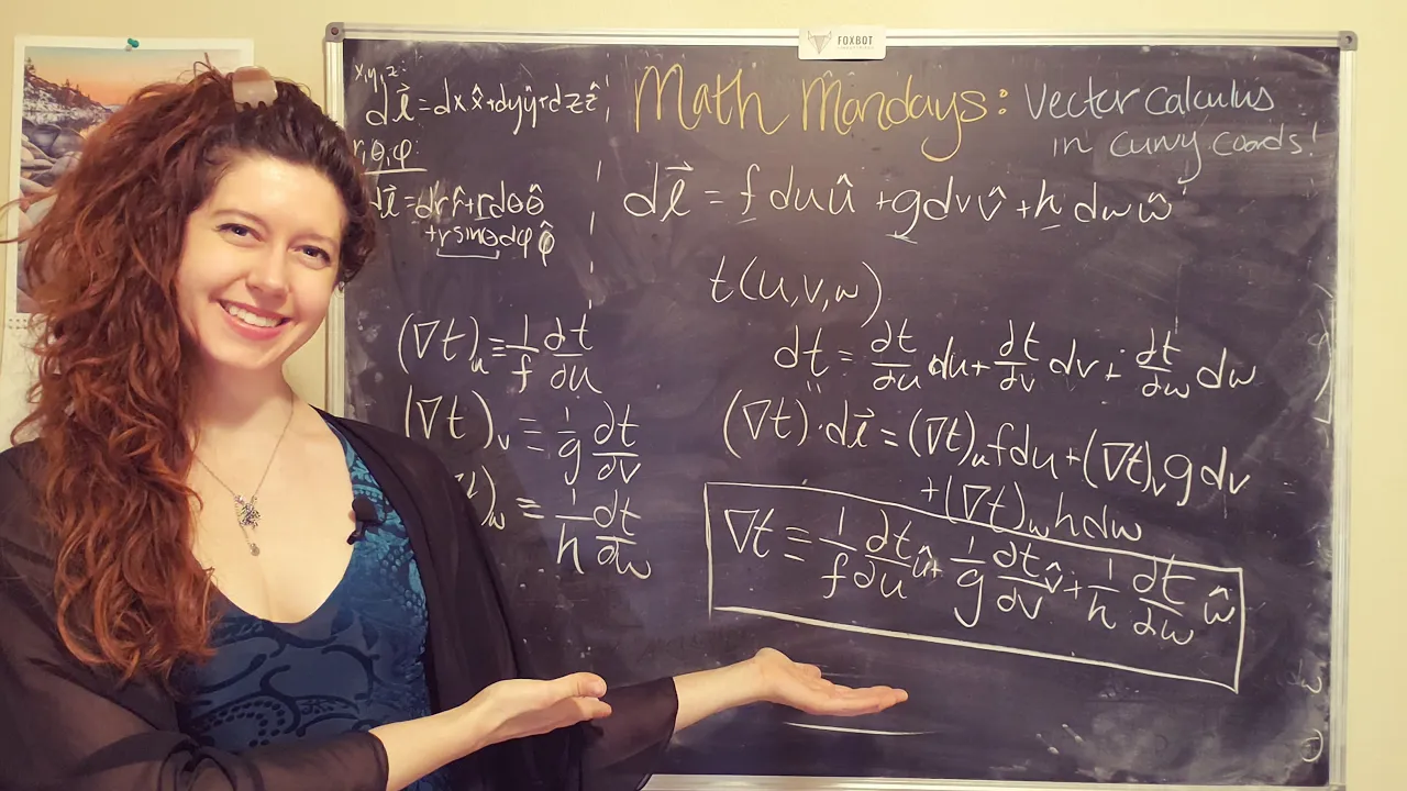 Vector calculus in curvilinear coordinates! (a helpful intro)