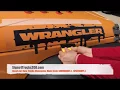n6 How to easy install hood decals for Jeep Wrangler Rubicon Sahara Renegade JK JKU TJ CJ