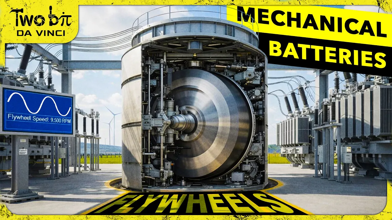 How Flywheels Solve Clean Energy's BIGGEST Problem