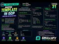 Lecture 31 Template in OOP OOP Course Skillify