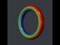 ICN5D animation 5 torus to sphere Python