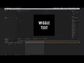 Text Animation - Using the Wiggly Selector in After Effects