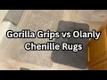 Gorilla Grips vs OLANLY Chenille Microfiber Bath Rugs - Which One Is Better Product Review