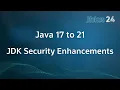 Java 17 to 21 A Showcase of JDK Security Enhancements