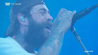 post malone covers luke combs when it rains it pours outside lands 2024 08 11