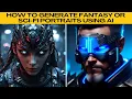 Turn Yourself into a Fantasy or Sci-Fi Character Using AI - Generate Fantasy Portraits