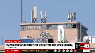 Mayor Sarno renews demands to secure vacant Vibra hospital