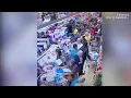 Video di Time lapse vision shows mad rush for TOILET PAPER in Aldi