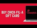 How To Buy Chick-fil-A Gift Card 2024 Buy Chick Fil A Gift Card Online