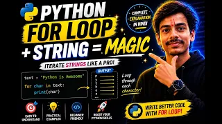 Python For Loop Strings Magic ITERATE STRINGS LIKE A PRO