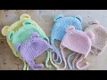 Cozy Cloud Beanie | EASY Crochet Baby Hat with Ears (Beginner Friendly!)