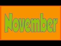 Download Lagu Months Of The Year Song