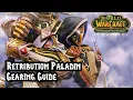 World of Warcraft Burning Crusade Classic - Retribution Paladin pre-Raid Tier 4 Tier 5 Gear Guide