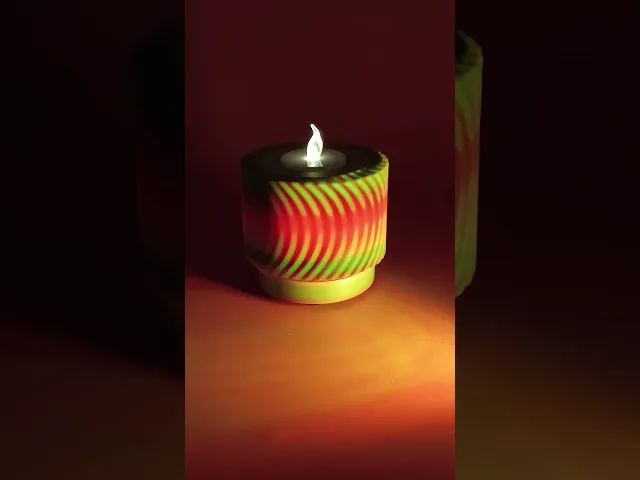 Fidget Spinner Tealight 1.stl video thumbnail