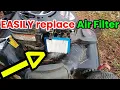 How to Replace Air Filter on a Push Mower w Briggs Stratton 7 00 Engine Easy DIY Guide
