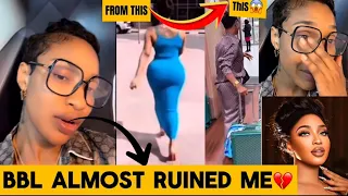 omo tonto dike finally reveals why she removed her bbl you wont believe her reasons 