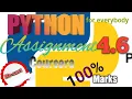 Coursera Assignment 4 6 Python for everybody Assignment Solution