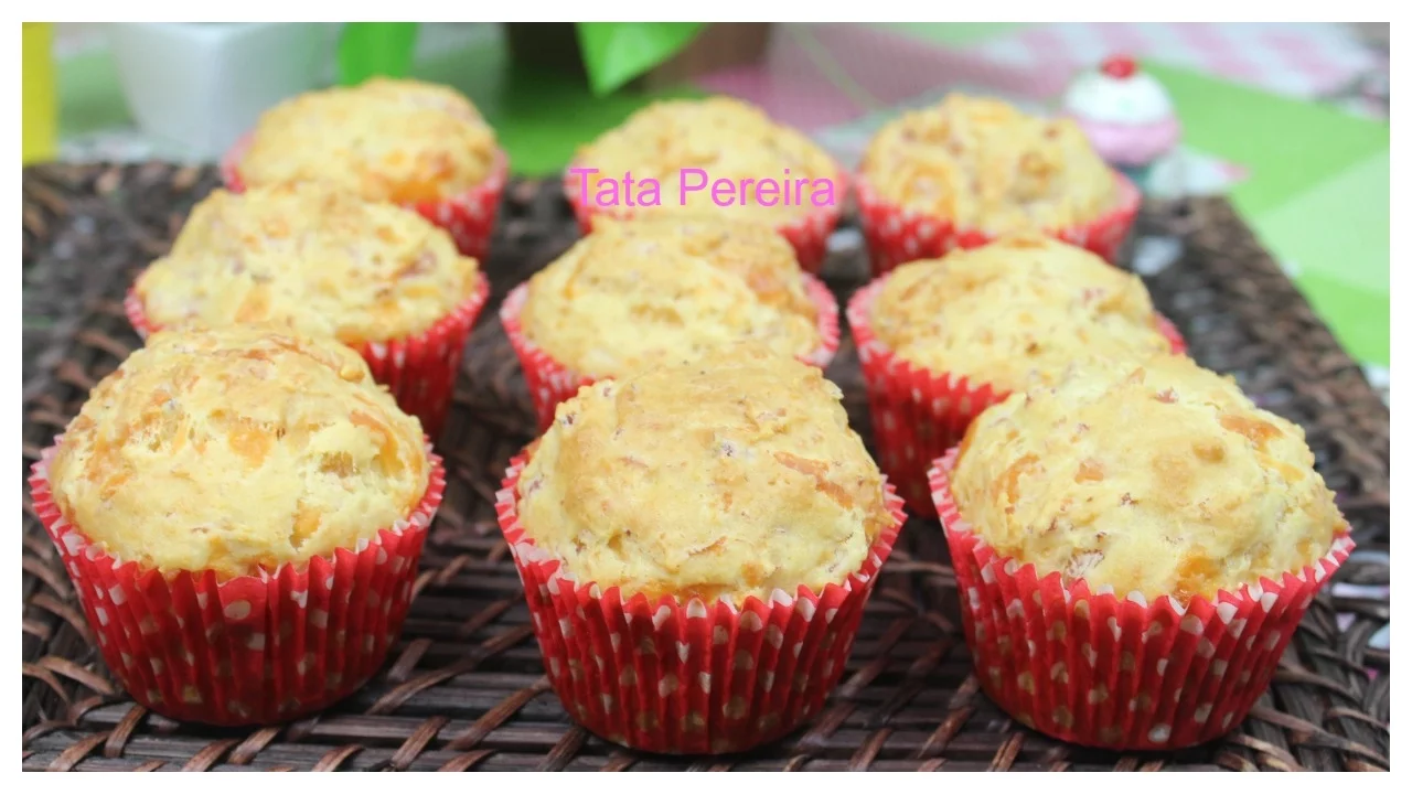 MUFFINS SALGADO RECEITA SUPER FACIL#ESPECIAL RECEITA DE FERIAS