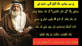 في عيد ميلادي قال ابني إن حياتي عديمة الفائدة لم يكن يعلم بثروتي السرية 