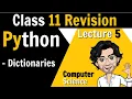 6 Dictionaries in Python for Class 12 Boards Class 11th Revision