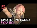 FFXIV Emote Voices Female Au Ra
