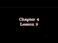 Ch4 Lesson 9