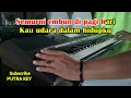 LARUT TANPA KEPASTIAN - Rara Lida | Karaoke nada pria | Lirik
