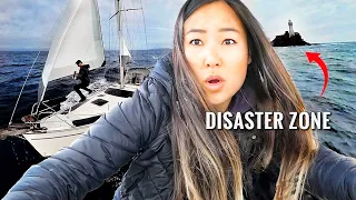 TROUBLE while SAILING where the DEADLIEST YACHT RACE Took Place  – Ep 139
