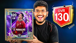 120 ovr ronaldo finally in fc mobile and hes broken