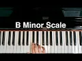 Download Lagu B Minor Scale Piano Natural Harmonic Melodic