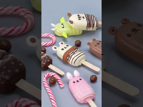 🐰🍫 Cute Animal Cake Pops | Too Adorable to Eat!