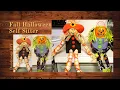 Scarecrow Shelf Sitter Halloween shelf sitter Dollar Tree DIY Pallet Project Trash to Treasure