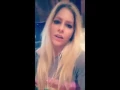 Download Lagu Avril Lavigne on Snapchat | Sing I Follow Rivers -  Make New Music