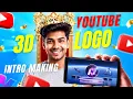 Create a 3D YouTube Logo Intro Animation in Blender Cinematic Logo Reveal Tutorial