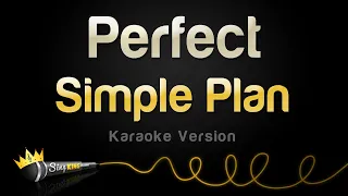 simple plan perfect karaoke version