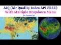 Air Quality Index Api Free In Javascript By NonTechBg
