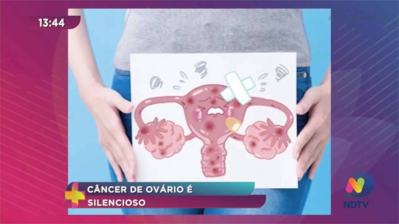 Câncer de ovário é silencioso e mulheres precisam ficar atentas