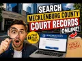 How to search Mecklenburg County court records online