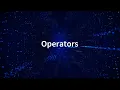 White Belt - Operators