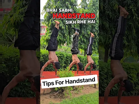 CAN'T DO HANDSTAND THEN DO THESE DRILLS #shorts