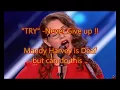 Mandy Harvey the Amazing Deaf Singer -  TRY America's got Talent