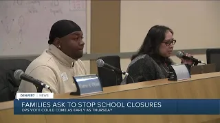 Students parents and teachers speak out against proposed Denver Public Schools school closures
