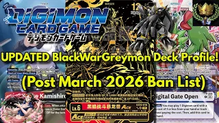 UPDATED BlackWarGreymon Deck Profile Post March 2026 Restriction List
