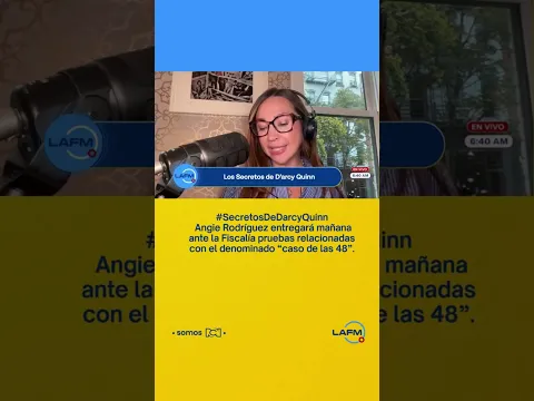 Mañana, ante la Fiscalía, Angie Rodríguez entregará pruebas relacionadas con el “caso de las 48”