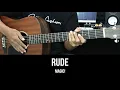 Lagu Rude - MAGIC! | EASY Guitar Tutorial with Chords / Lyrics - Guitar Lessons